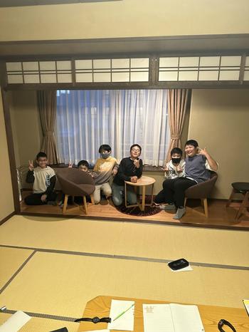 ホテルでの児童の様子(2)