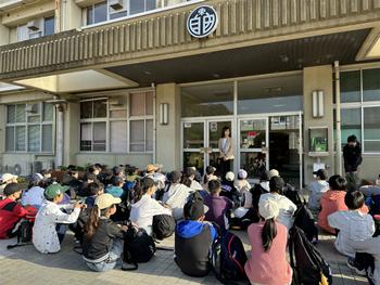 出発式の様子(1)