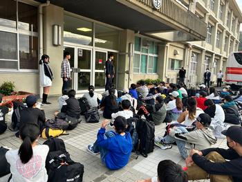 出発式の様子(1)