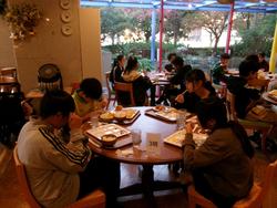 朝食バイキング