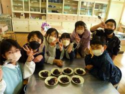 黒豆羊羹のできあがり