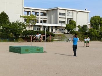 陸上競技の練習