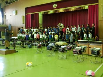 音楽会の練習