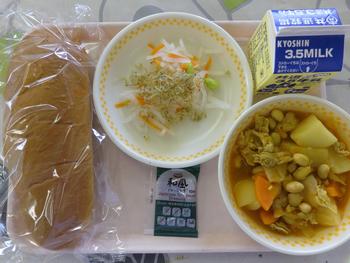 4月16日に給食