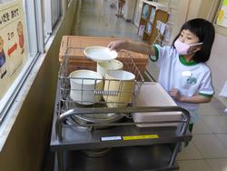 給食初日