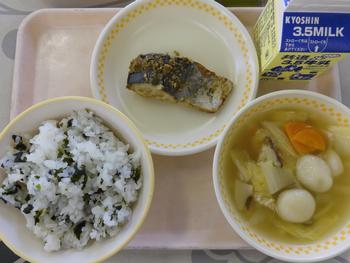 5月18日の給食
