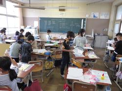 班で協力して作ります