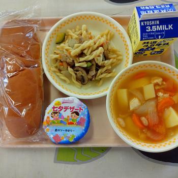 7月7日の給食