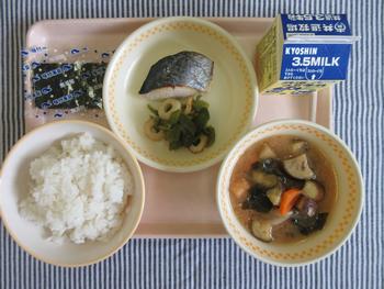 9月7日の給食
