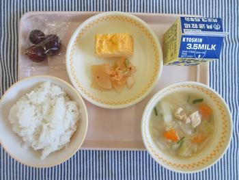 9月9日の給食