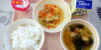 12月14日の給食