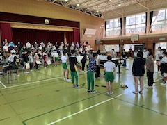 ミュージックフェスティバル準備