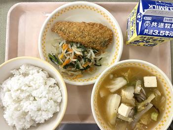 今日の給食