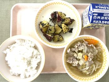 今日の給食