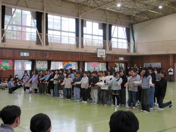 6年生を送る会