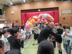 花道でお見送り1