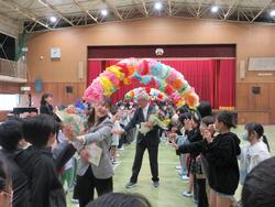 花道でお見送り2