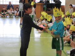 4年生からのプレゼント