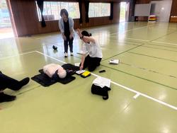 AEDの操作