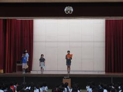 1学期に頑張ったこと