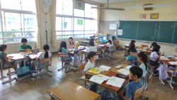 道案内の後は、グループでふり返りをしました