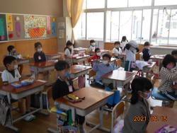 1年生の給食