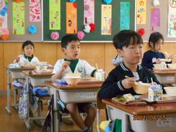 1年給食