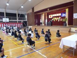 担任発表の様子