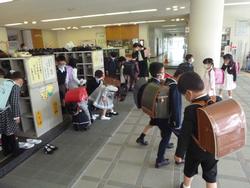 下校の様子