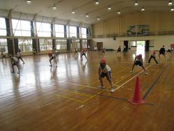 準備運動の様子1