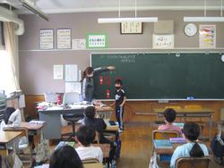 発表している様子