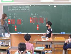 説明している様子