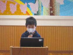 児童会よりの連絡3