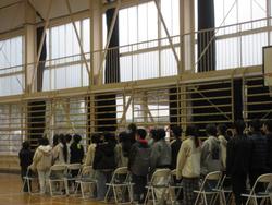 見つめる5年生