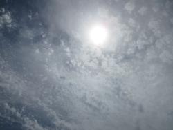 この日の空