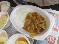 できあがったカレー