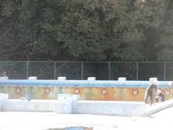 はがされた壁面