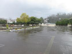 どしゃぶりの3月31日