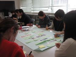 キーワードから連想すること記入