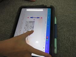 タブレットで確認