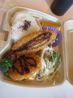 昼食はお弁当