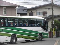 バスがでる