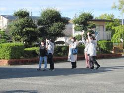 保護者お見送り