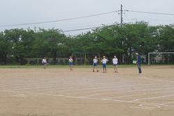 ソフトボール投げ