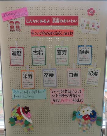 長寿のおいわい