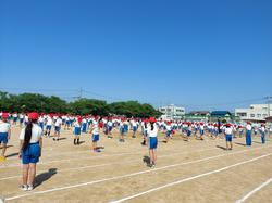 開会式練習