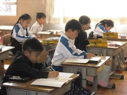 国語の学習の様子