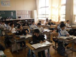 国語の学習の様子