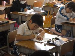 国語の学習の様子