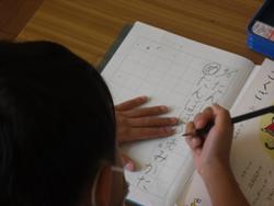 国語の学習の様子